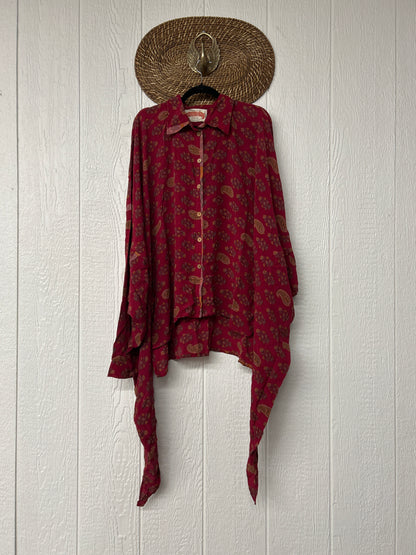 Crepe Sari Nirvana Button Down 1125 069