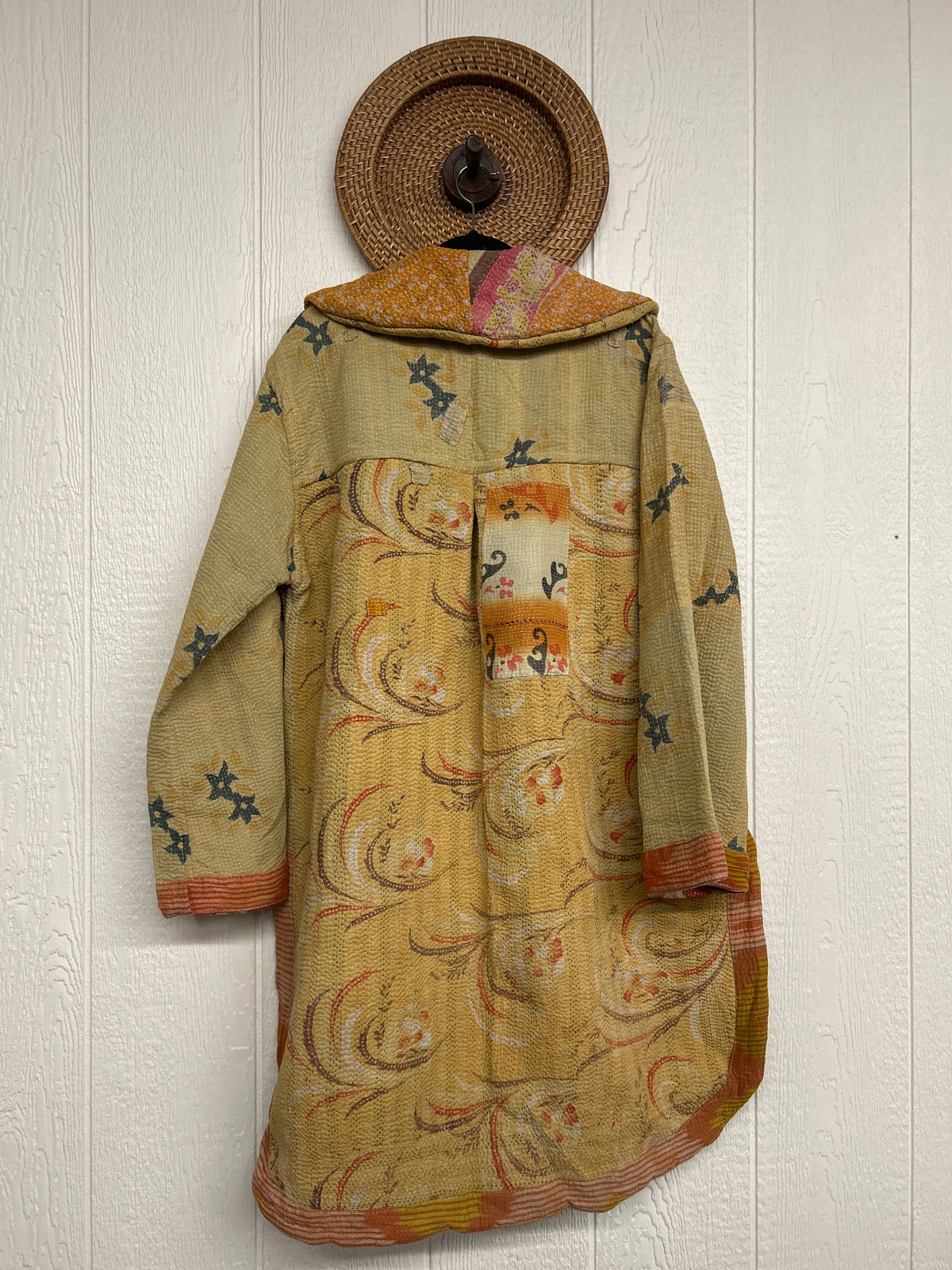 Fine Kantha Drifter Coat 1026 032