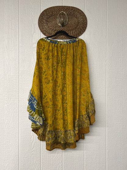 Crepe Wild Rose Skirt 1025 187