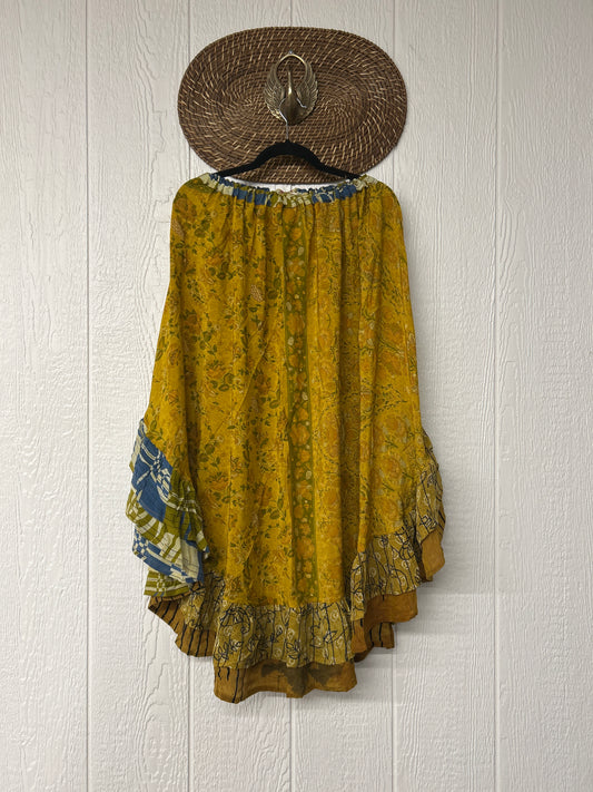 Crepe Wild Rose Skirt 1025 187