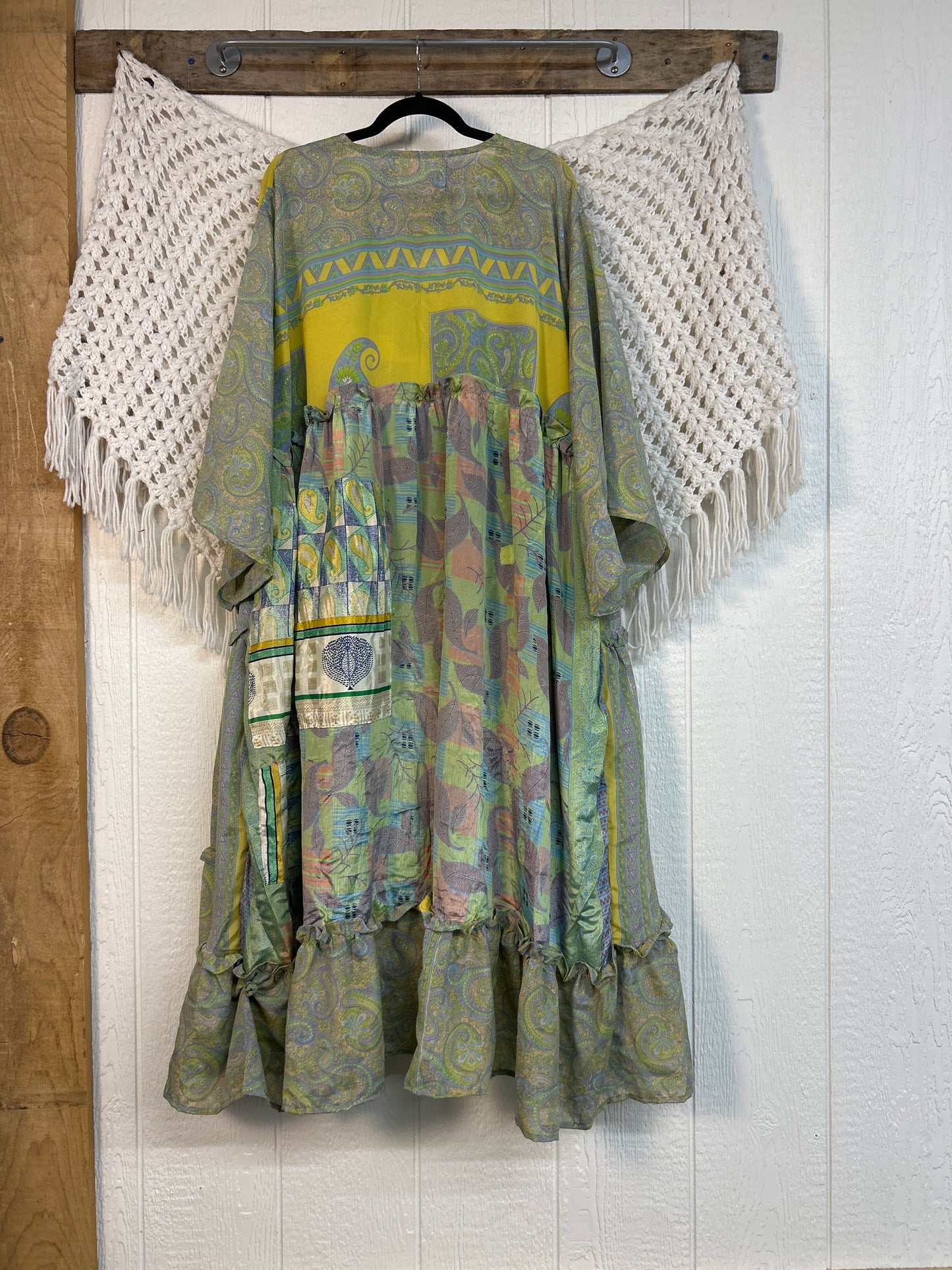 Rasgulla Sari Rhiannon Kimono 0826 094