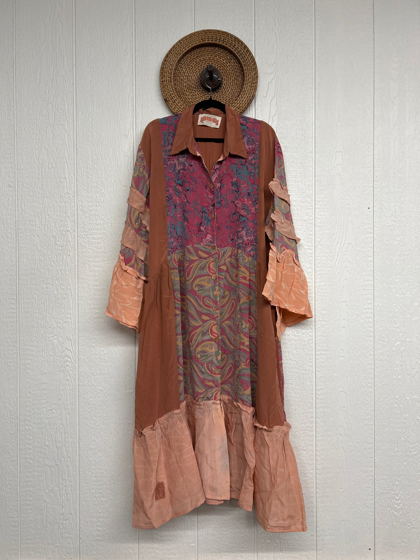 Crepe Sari Rhiannon Duster Dress 0226 200