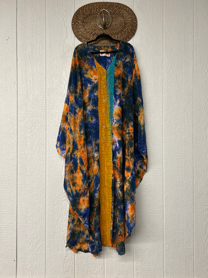 Crepe Sari Bowie Muu Dress 0826 157