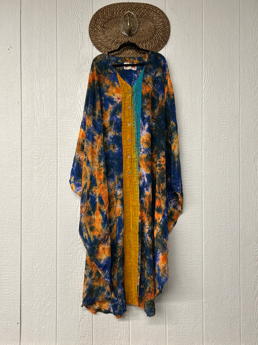 Crepe Sari Bowie Muu Dress 0826 157
