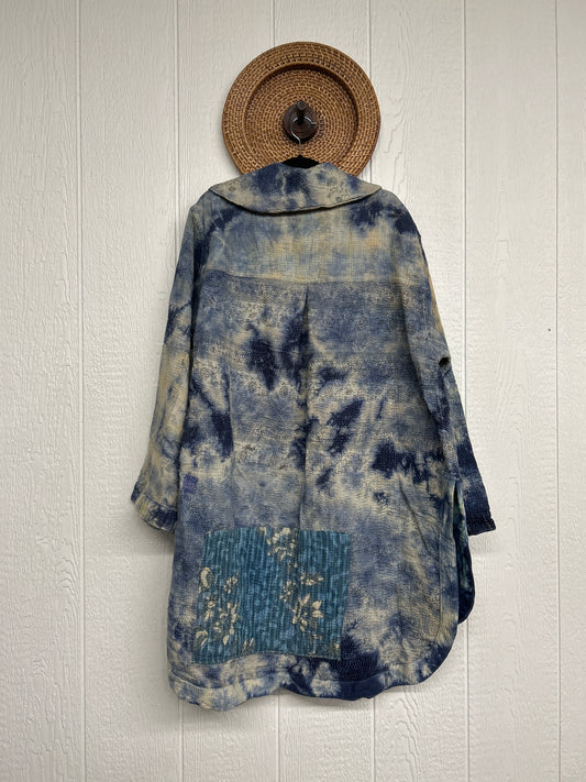 Fine Kantha Drifter Coat 1026 272