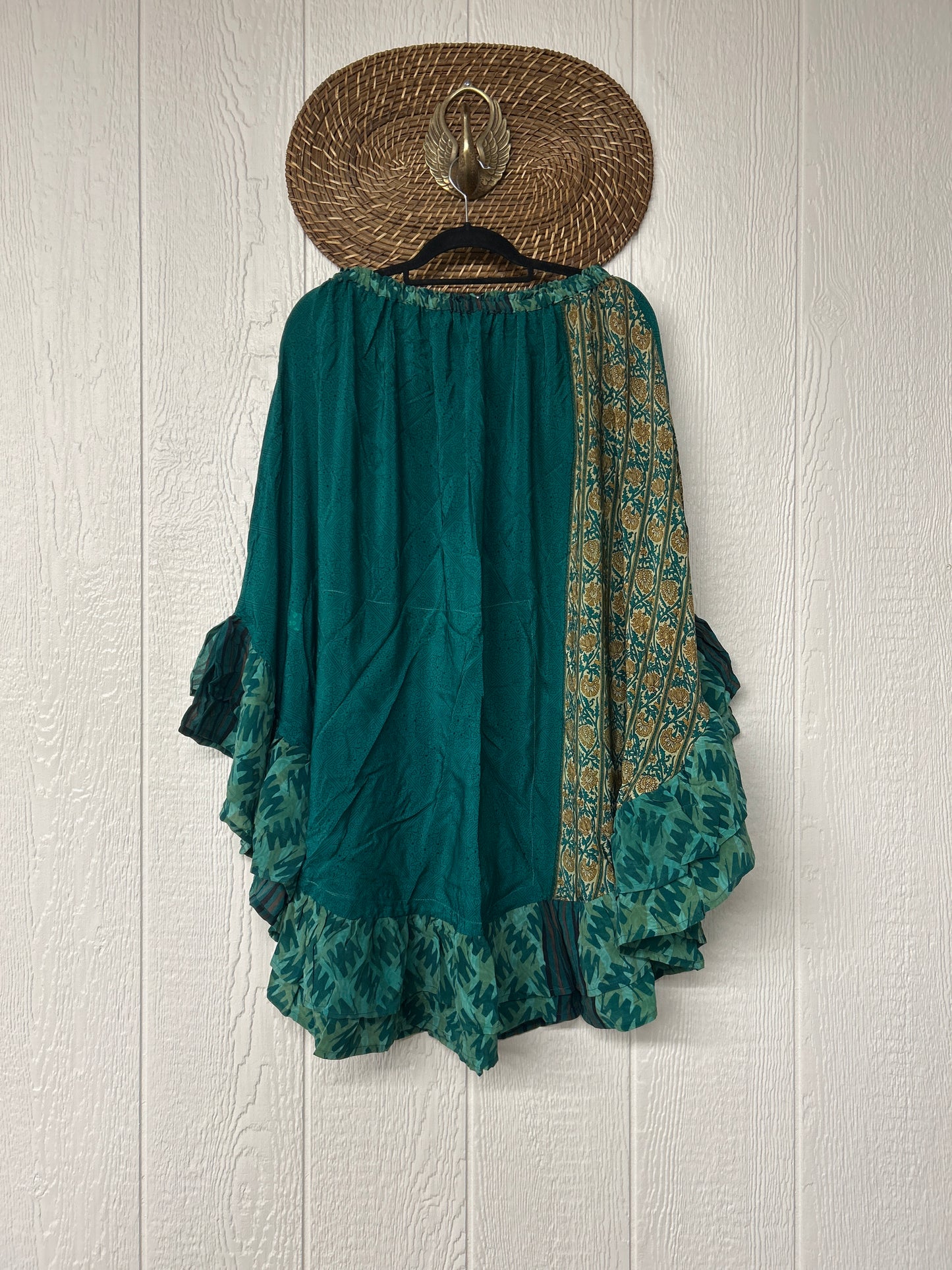 Crepe Wild Rose Skirt 1025 236