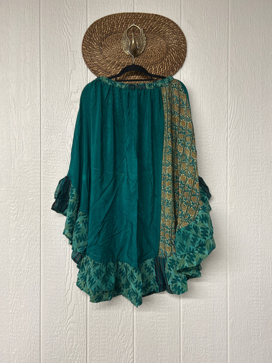 Crepe Wild Rose Skirt 1025 236