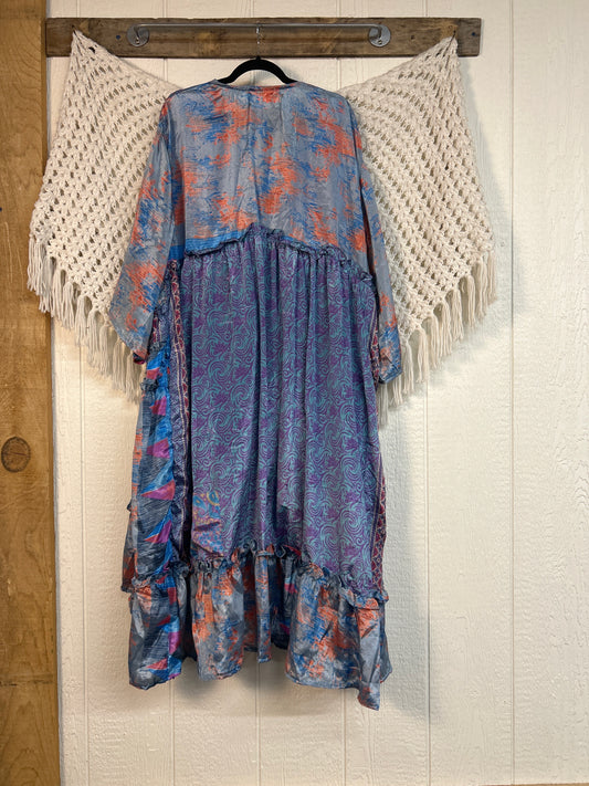 Rasgulla Sari Rhiannon Kimono 0826 074