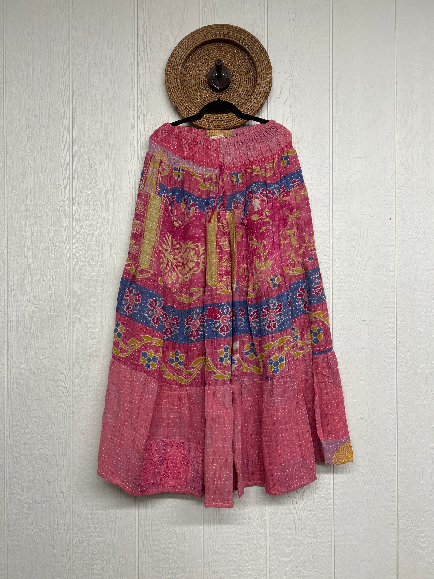 Pareo Kantha Lotus Maxi Skirt 0826 054