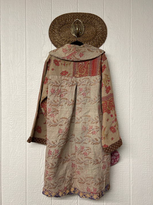 Fine Kantha Drifter Coat 1026 160