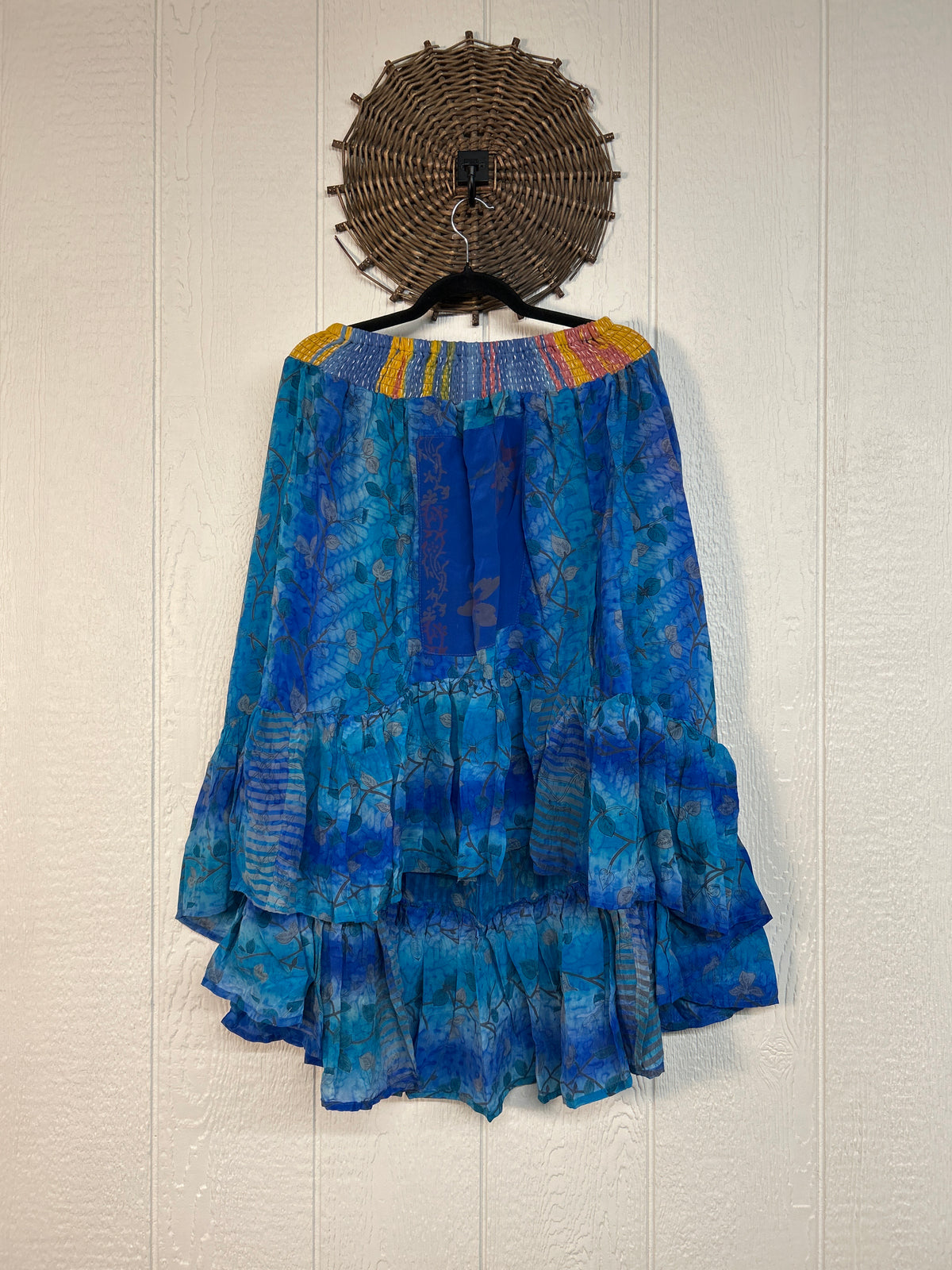 Crepe Sari Dahlia Skirt 1026 156