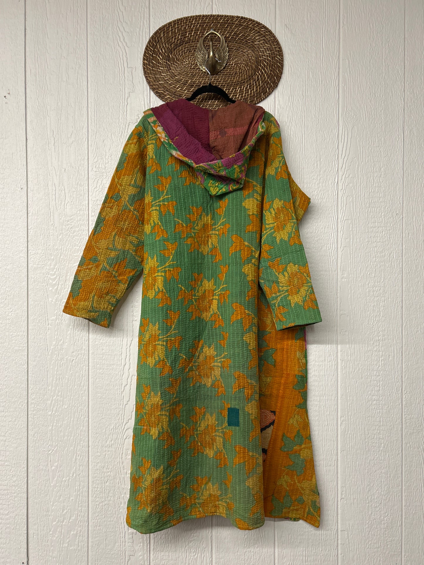 Fine Kantha Rising Sun Coat 1125 037