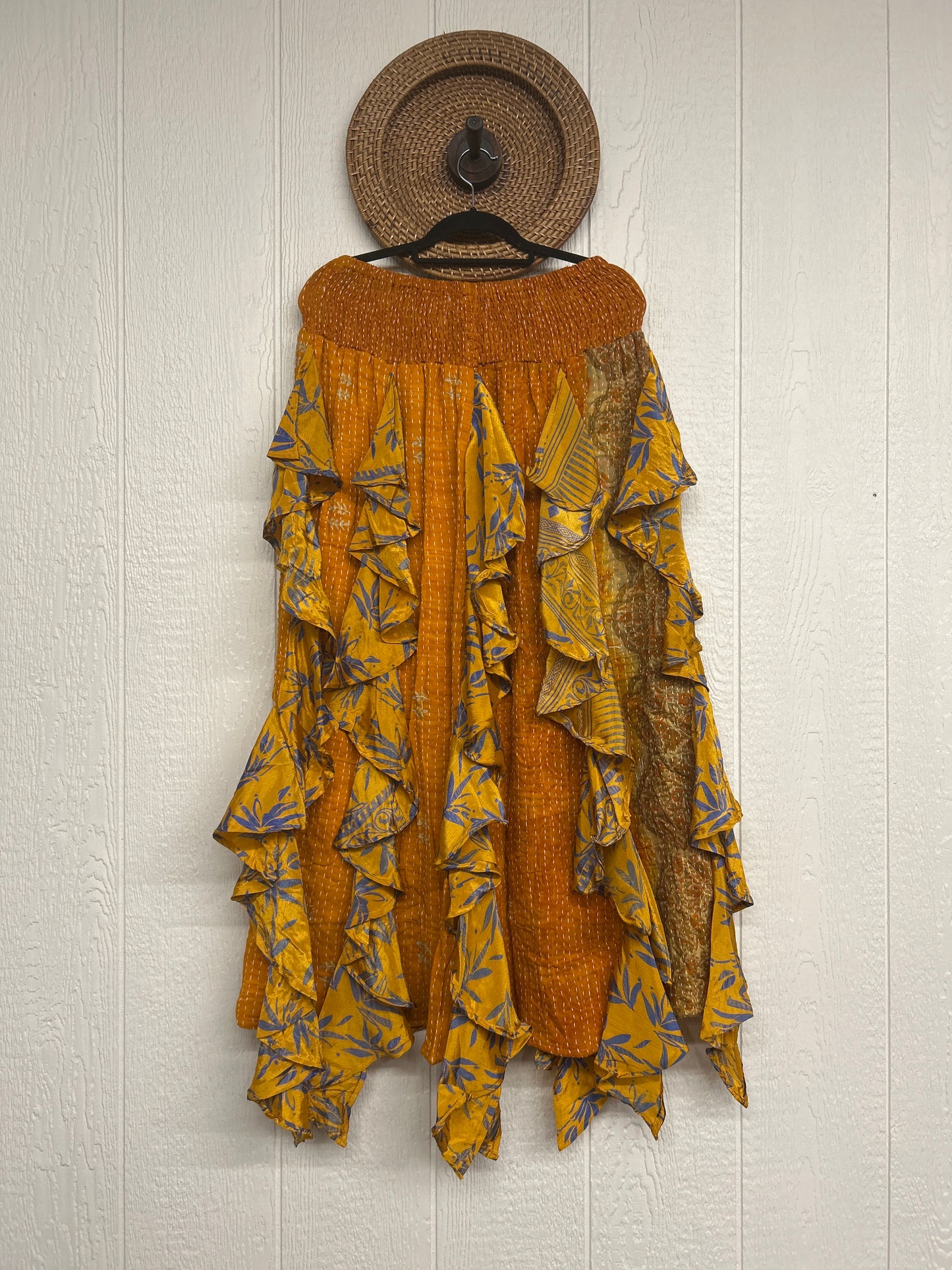 Pareo Kantha Willow Maxi Skirt 0826 085