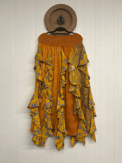Pareo Kantha Willow Maxi Skirt 0826 085
