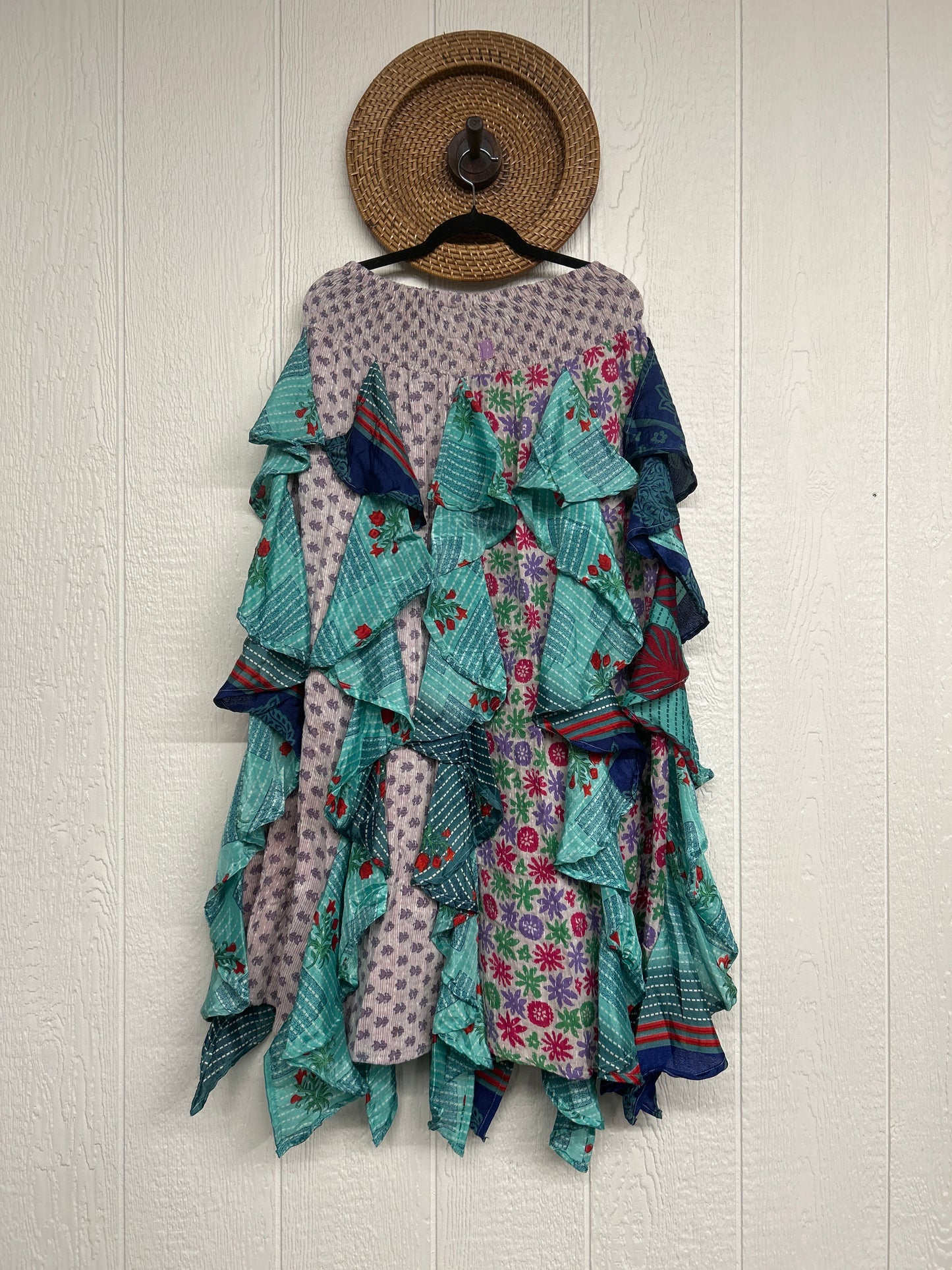 Pareo Kantha Willow Maxi Skirt 0826 206