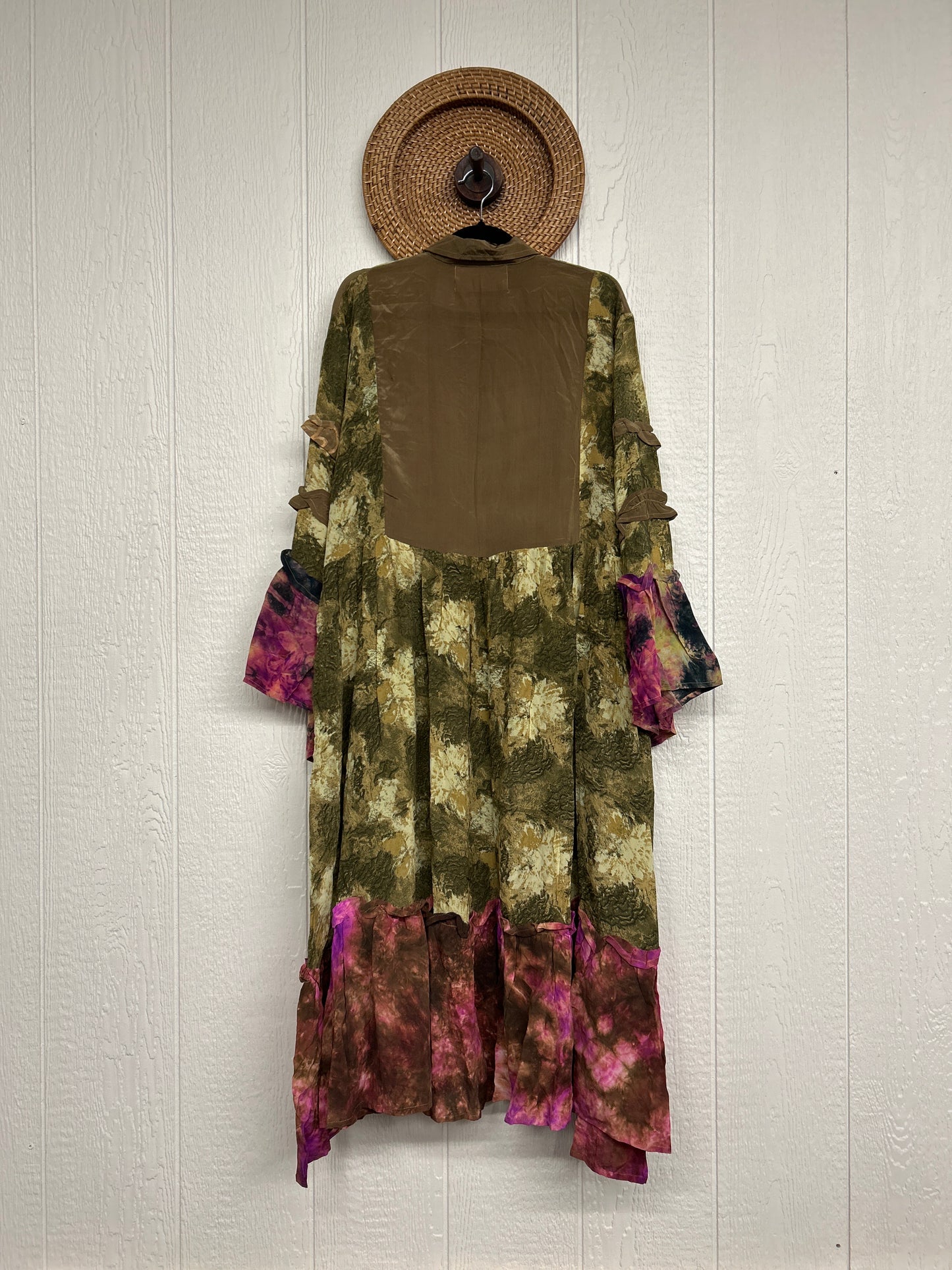 Crepe Sari Rhiannon Duster Dress 0226 211