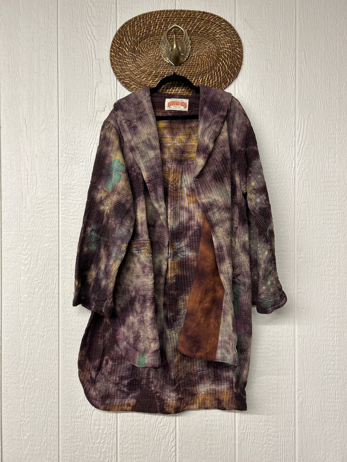Fine Kantha Drifter Coat 1026 204