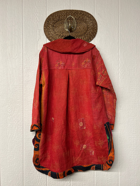 Fine Kantha Drifter Coat 1026 100