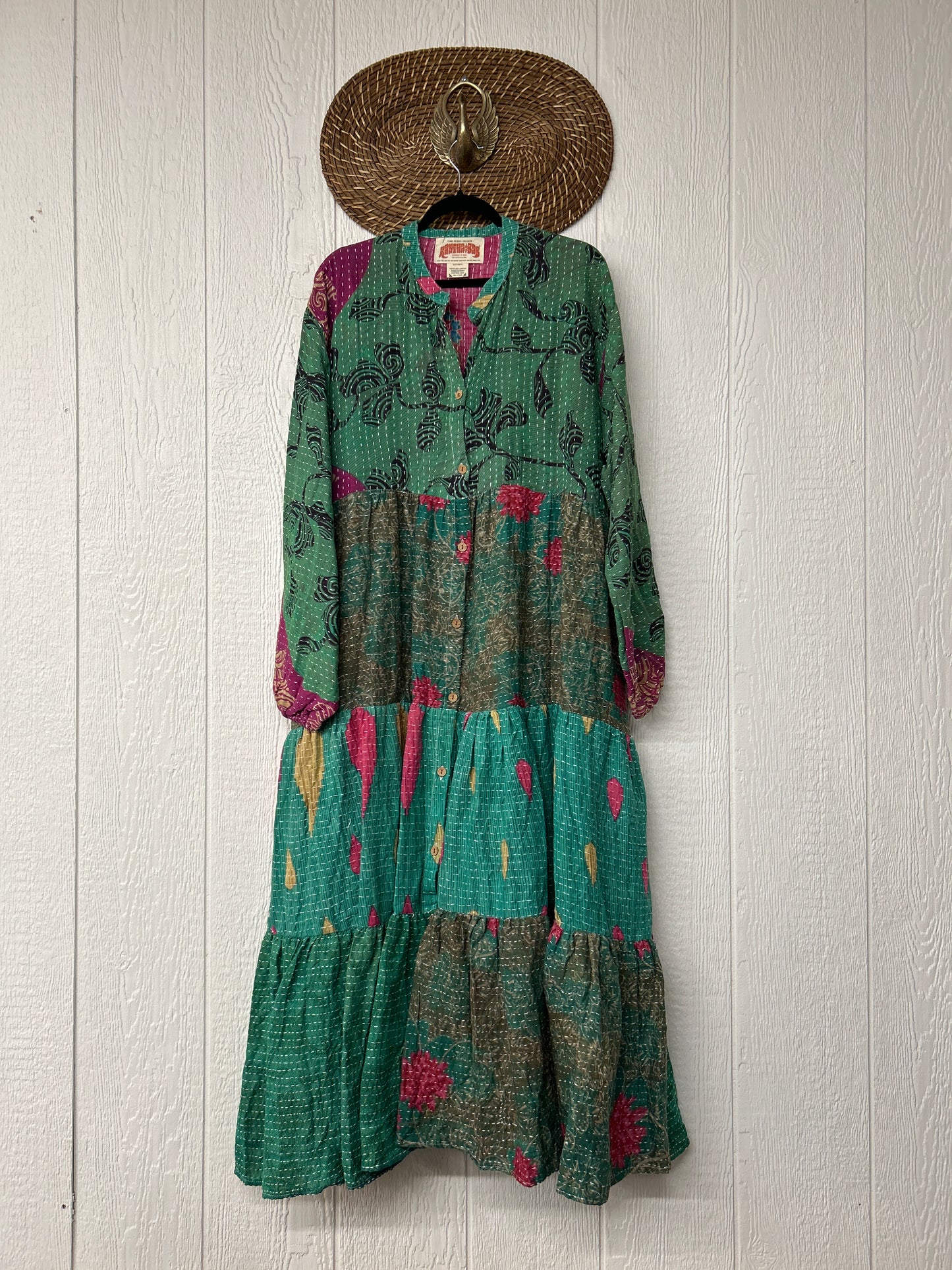Pareo Kantha Luminous Maxi Dress 0126 034