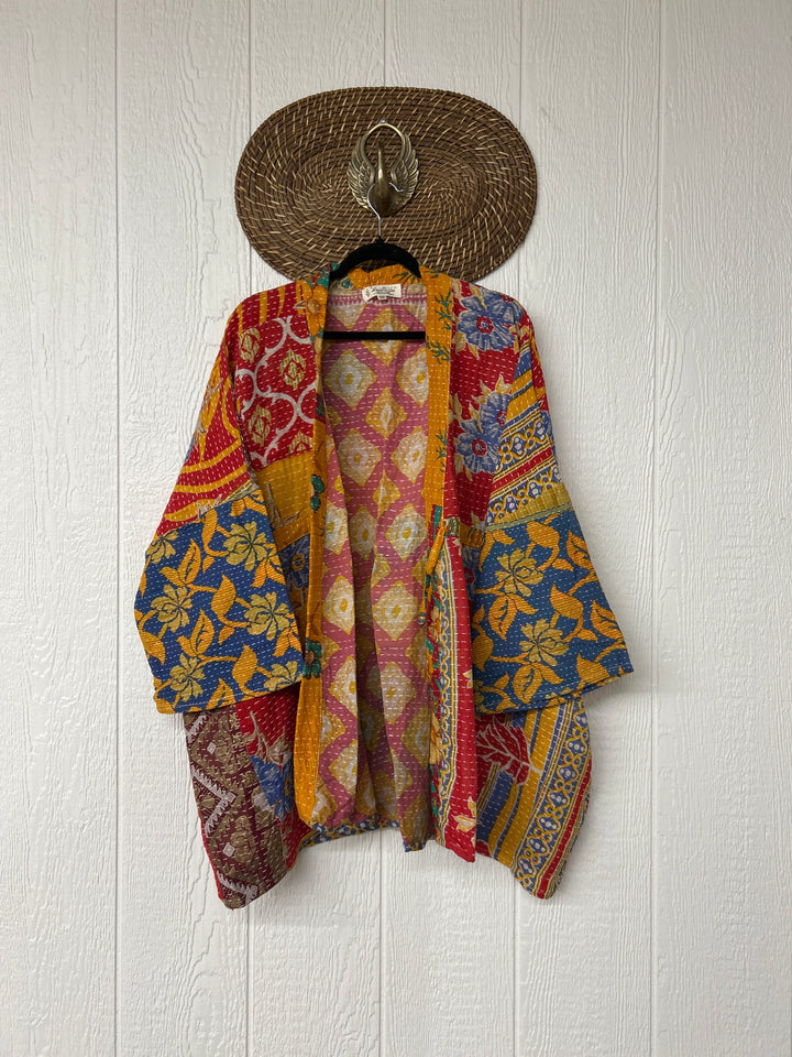 Kantha Shortie Kimono 0325 085