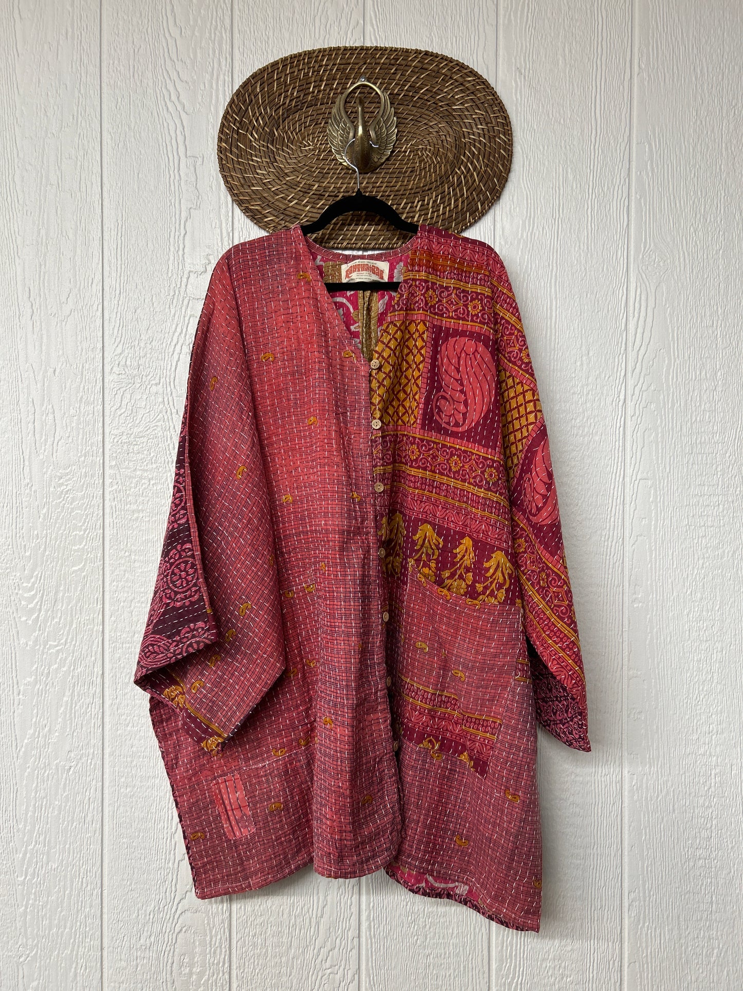 Pareo Kantha Gaia Button-Down Kimono 0126 197