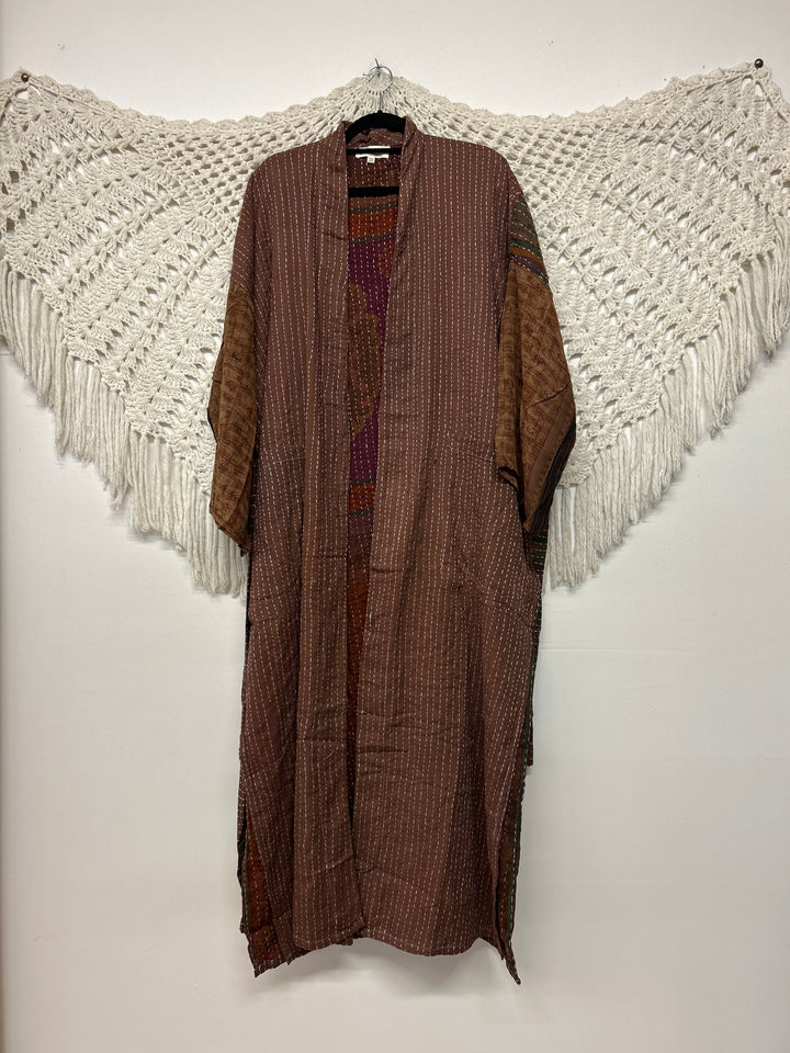 Majestic Caramel Overdye Kimono 1124 092