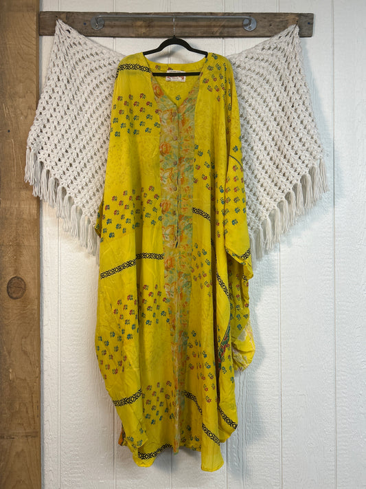 Crepe Sari Bowie Muu Dress 0826 090
