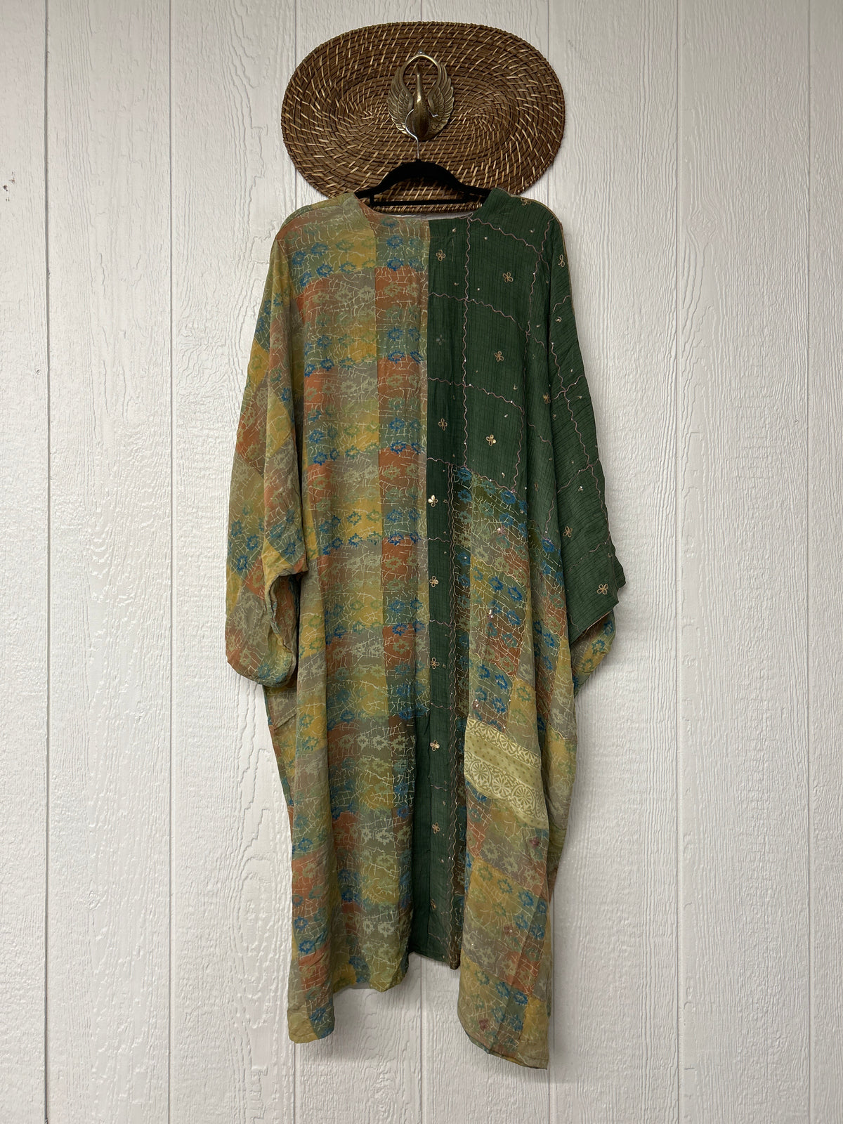 Crepe Sari Gaia Duster Dress 0826 278