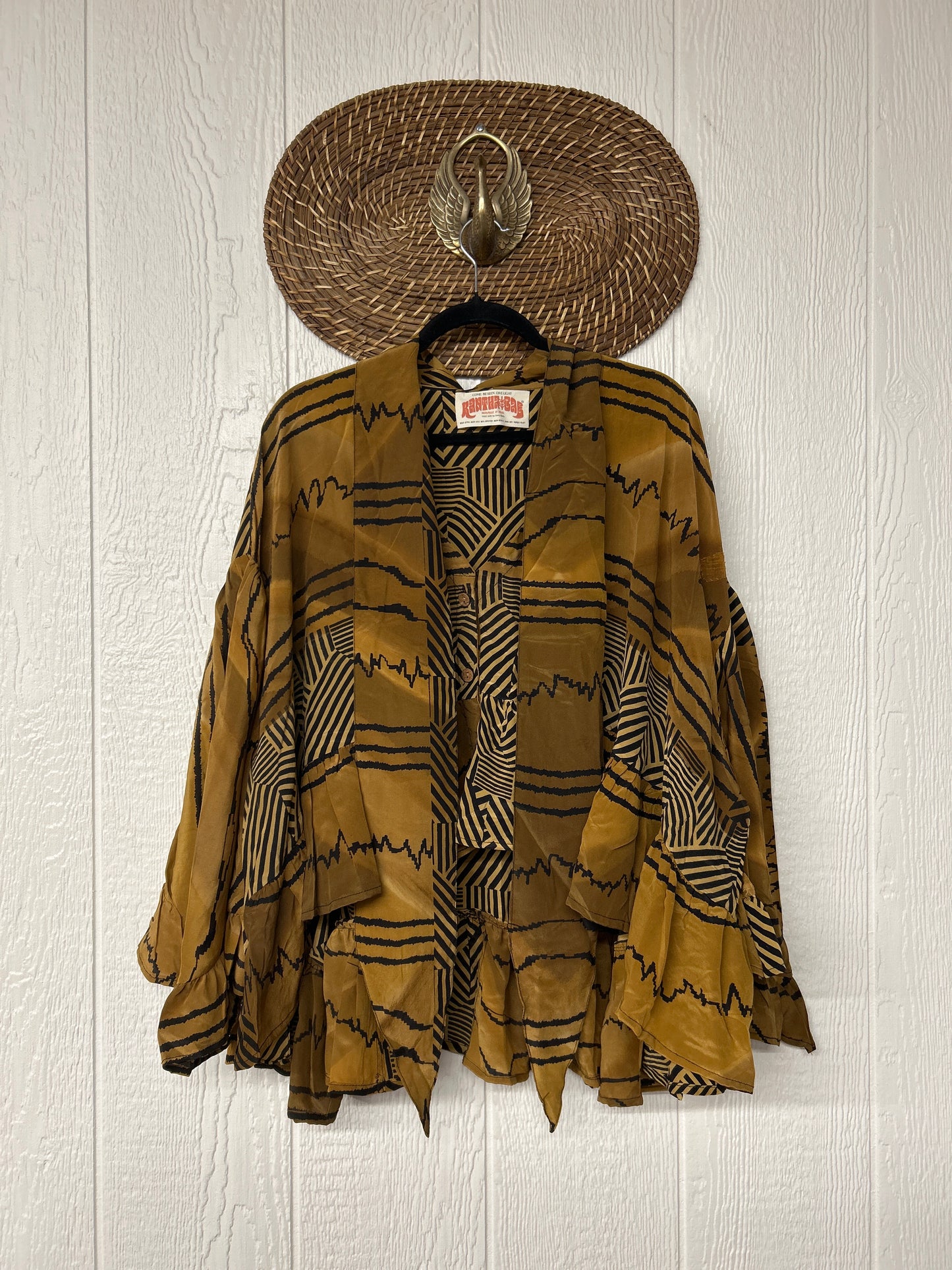 Crepe Sari Wild Rose Top 1225 164