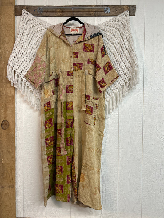 Kantha Zen Hoodie Jumpsuit 0925 195