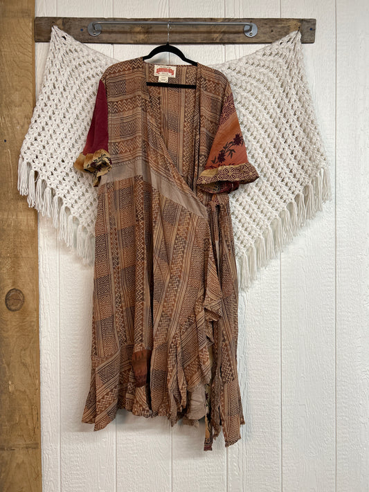 Summer Flourish Wrap Dress 0725 005