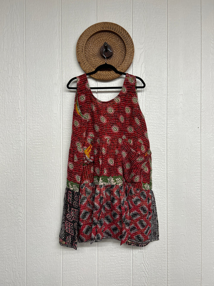 Kantha Meadow Mini Dress 0425 233