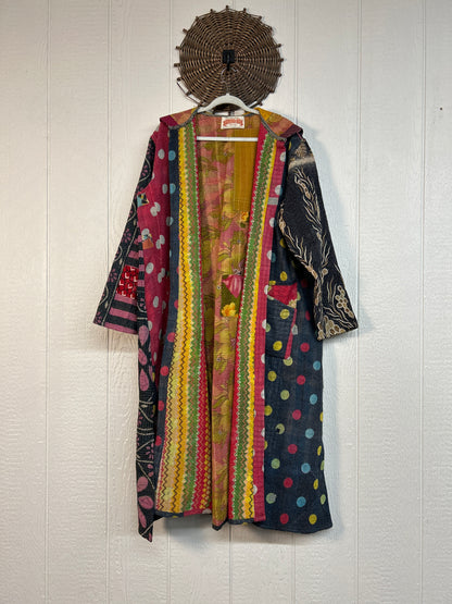 Fine Kantha Rising Sun Coat 1026 192