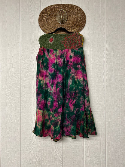Crepe Sari Inner Peace Wrap Skirt 0626 059