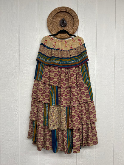 Rasgulla Sari Venus Ruffle Maxi 1125 176