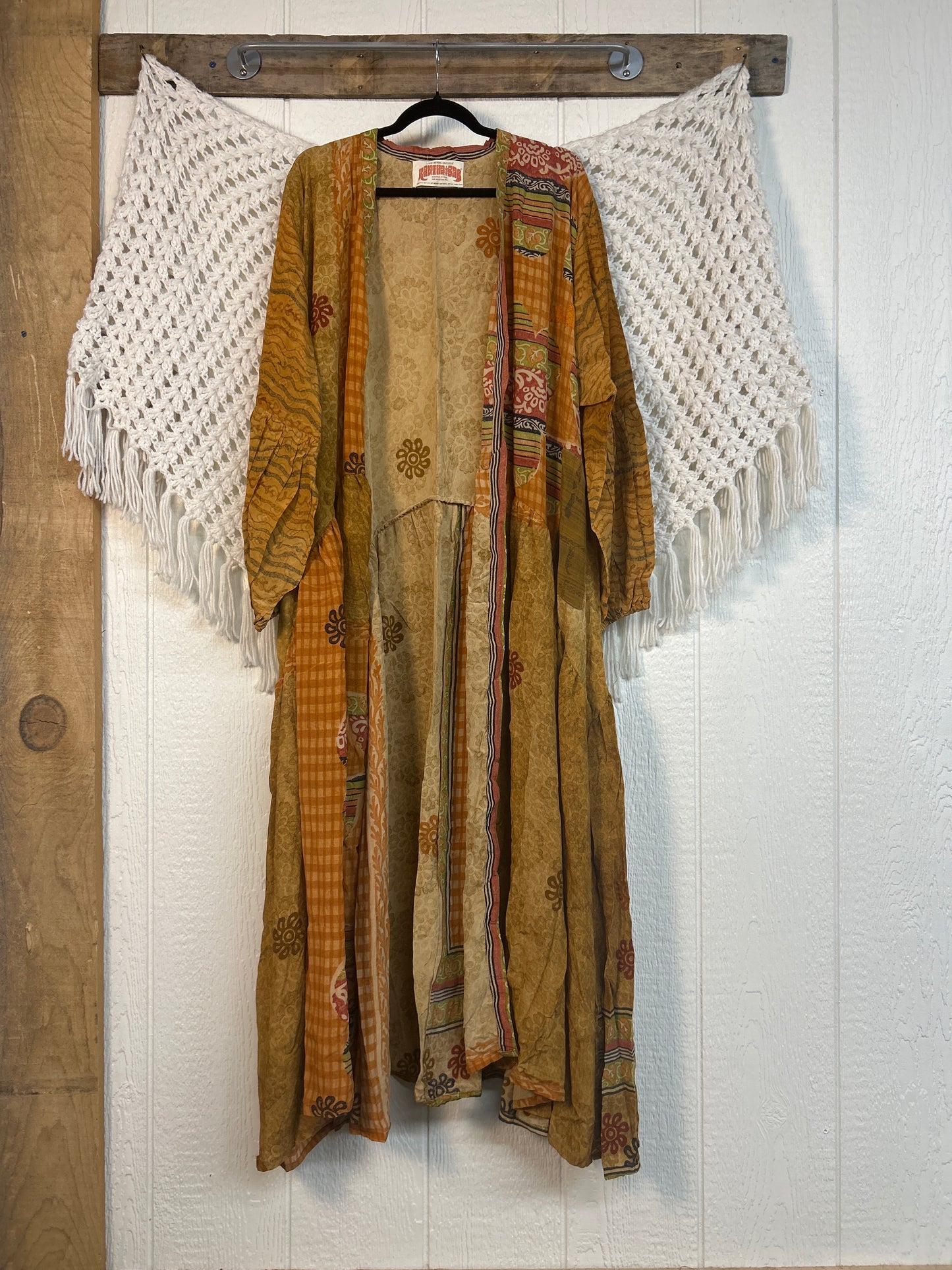 Crepe Sari Evermore Kimono 0326 083