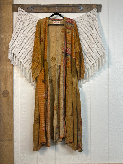 Crepe Sari Evermore Kimono 0326 083