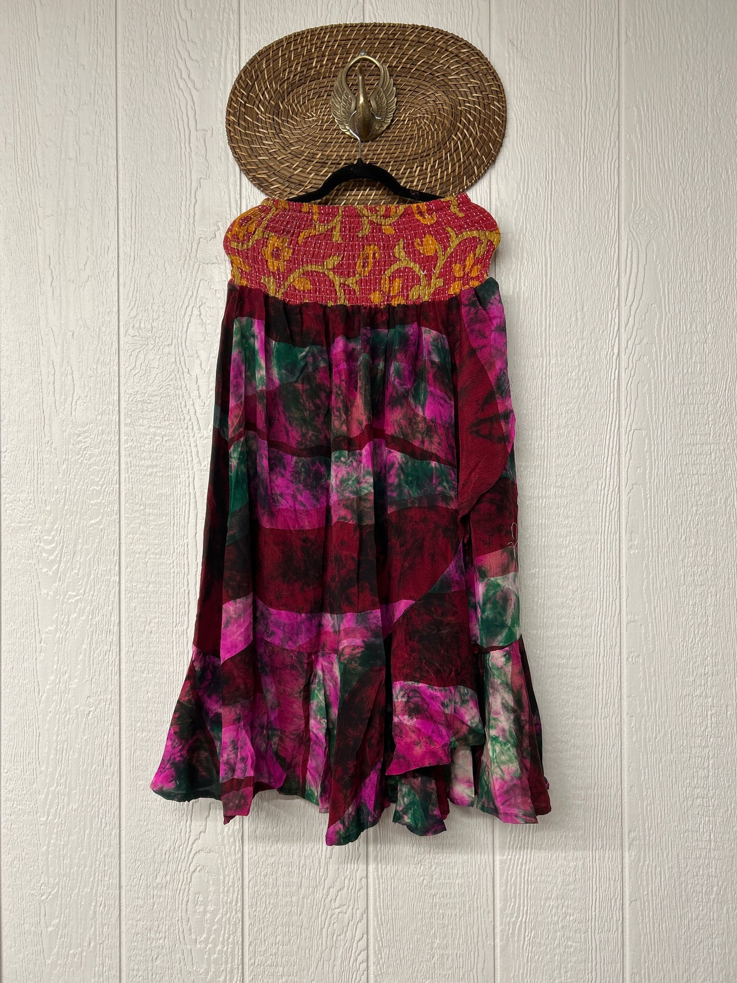 Crepe Sari Inner Peace Wrap Skirt 0626 026