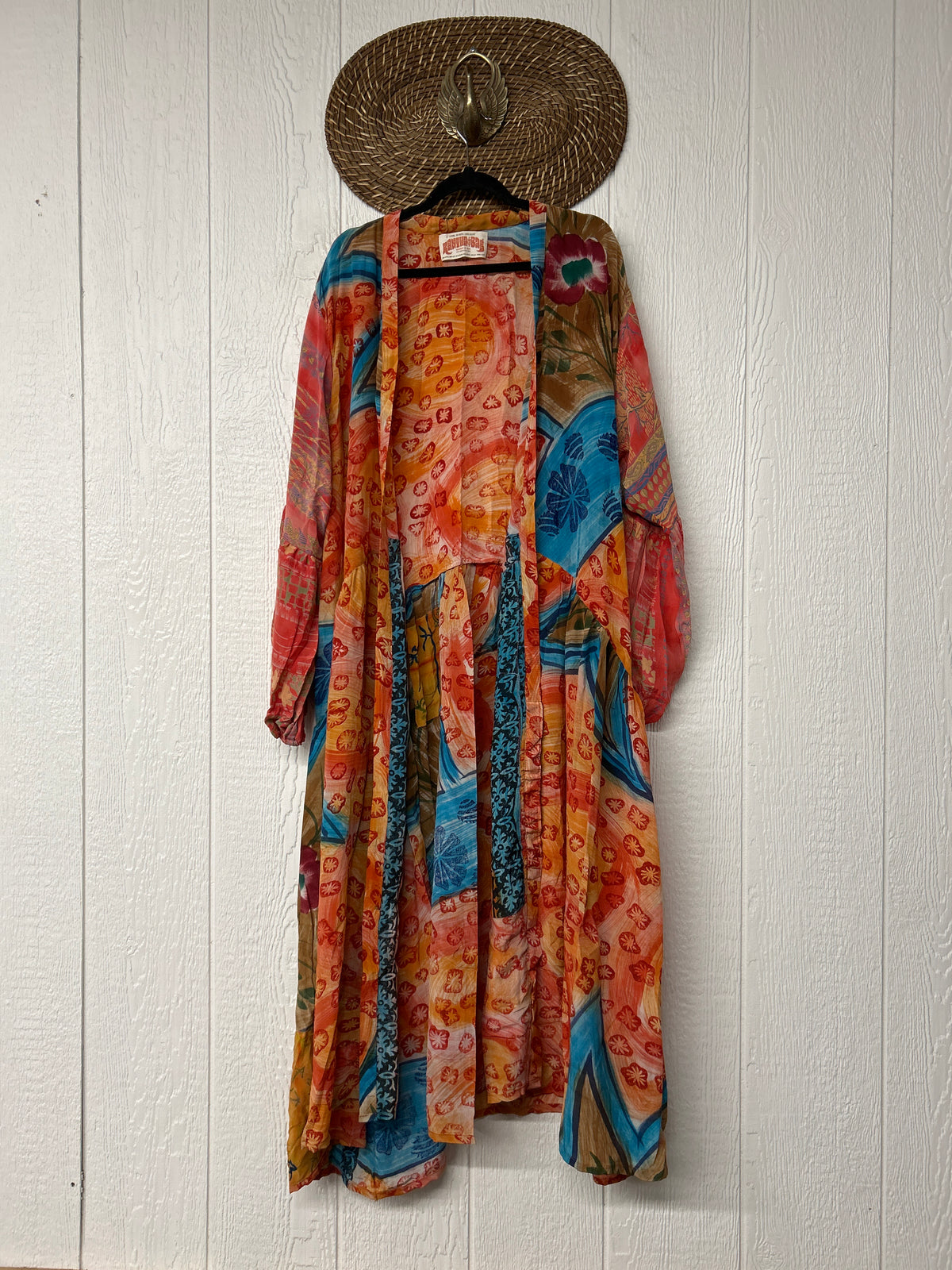 Crepe Sari Evermore Kimono 1026 092