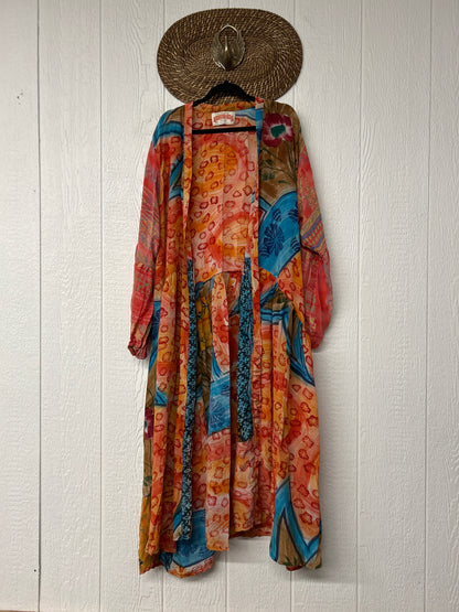 Crepe Sari Evermore Kimono 1026 092