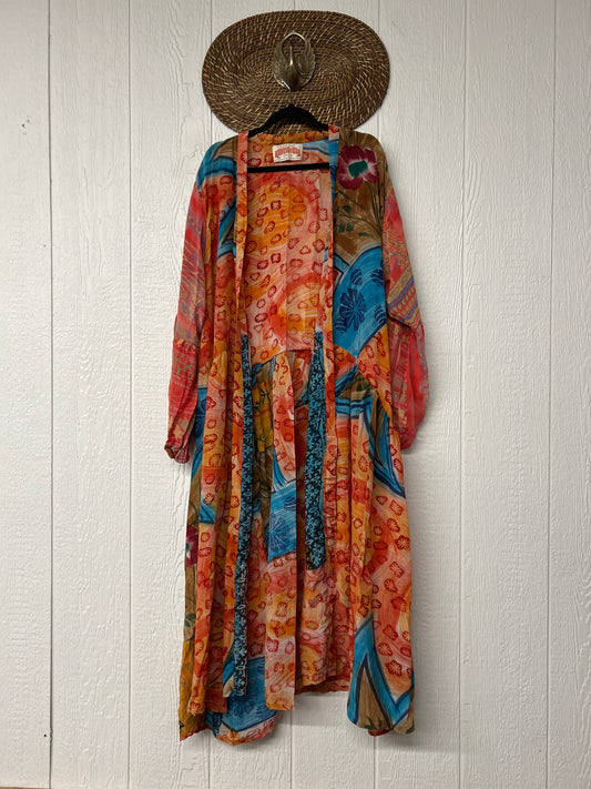 Crepe Sari Evermore Kimono 1026 092