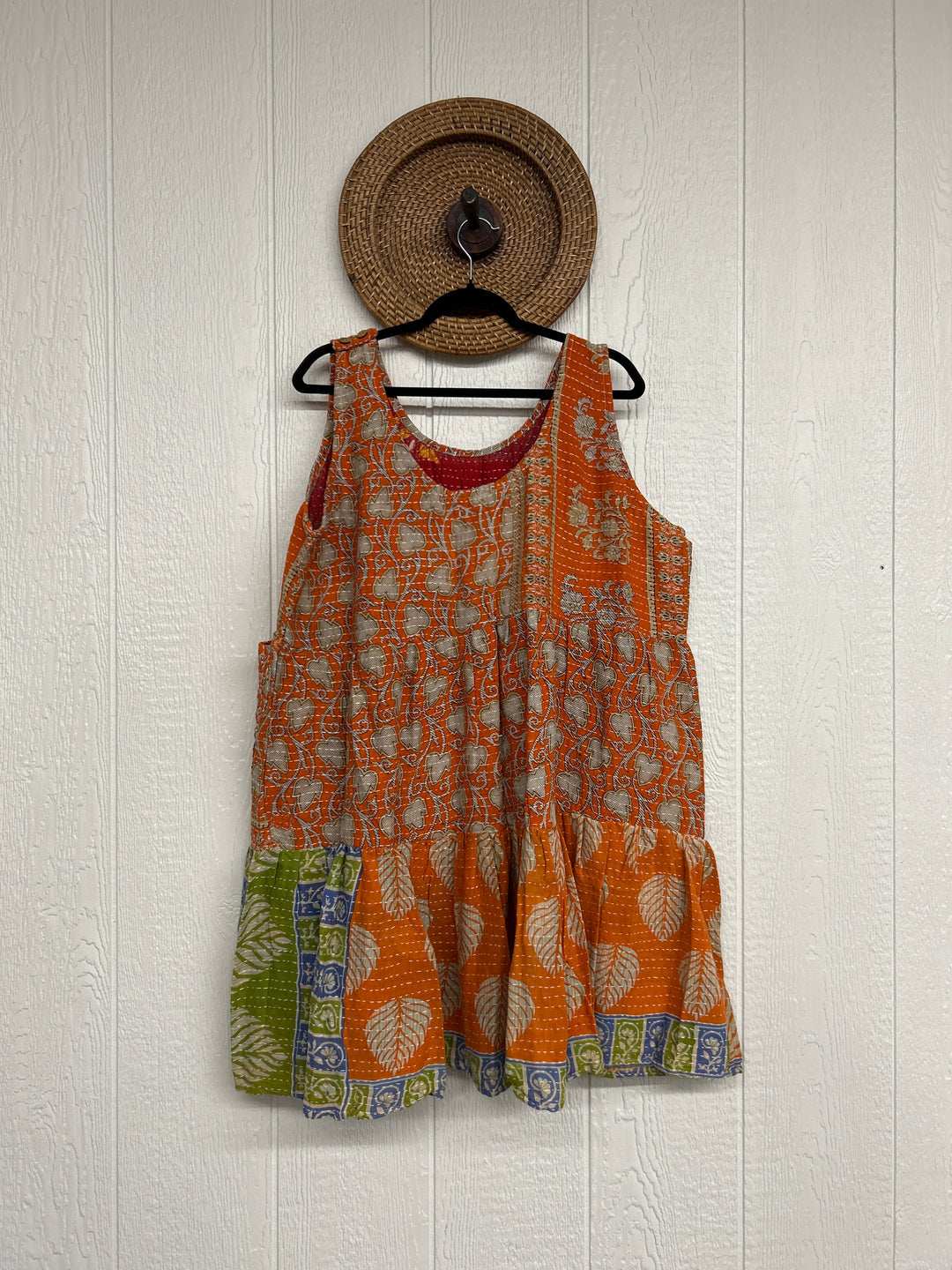 Kantha Meadow Mini Dress 0425 181