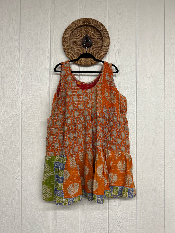 Kantha Meadow Mini Dress 0425 181