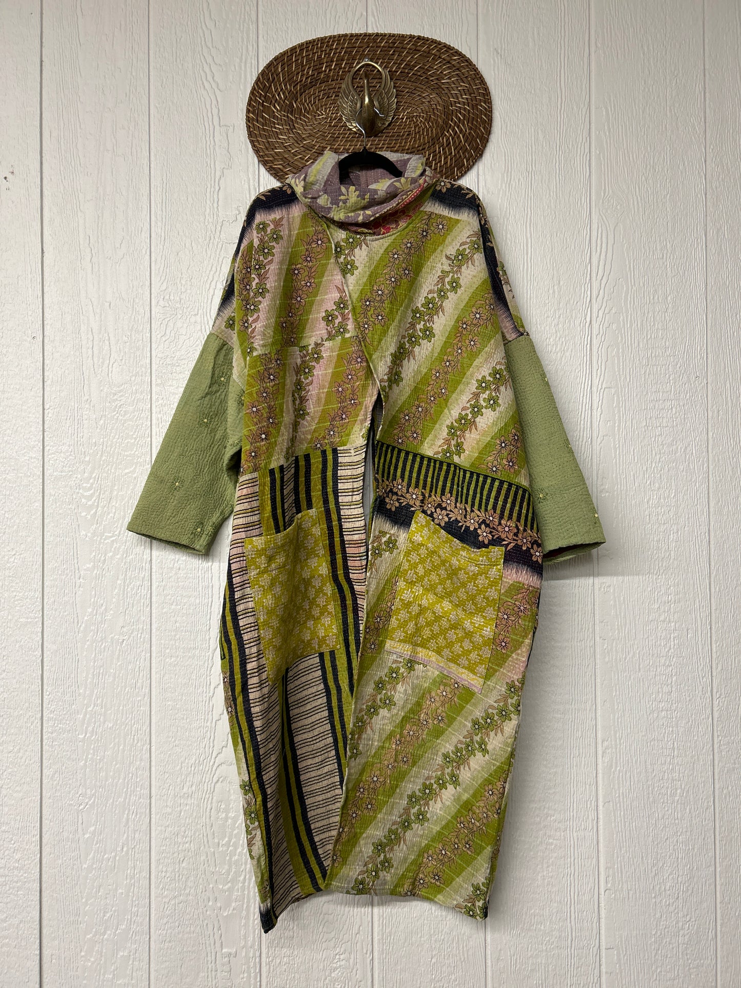 Fine Kantha Cowl Split Pullover 1225 146