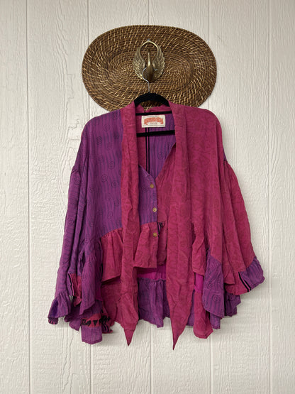 Crepe Sari Wild Rose Top 1225 188