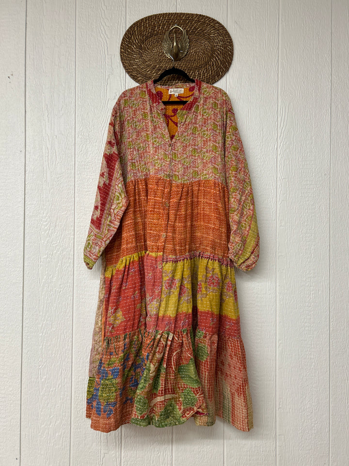 Kantha Luminous Maxi Dress 1224 034