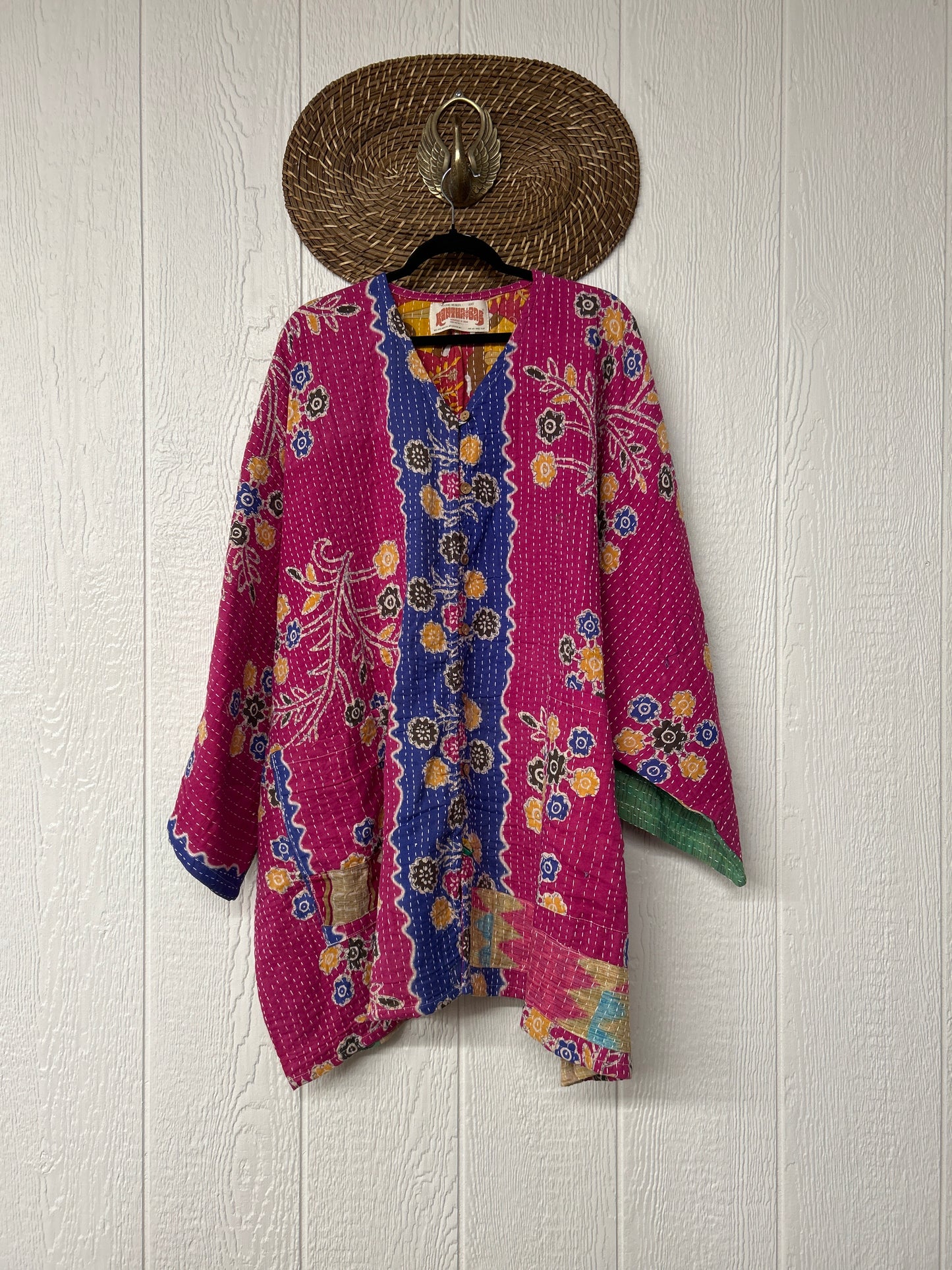 Pareo Kantha Gaia Button-Down Kimono 0126 136
