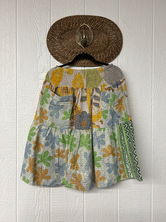 Pareo Kantha Meadow Skirt 0826 235