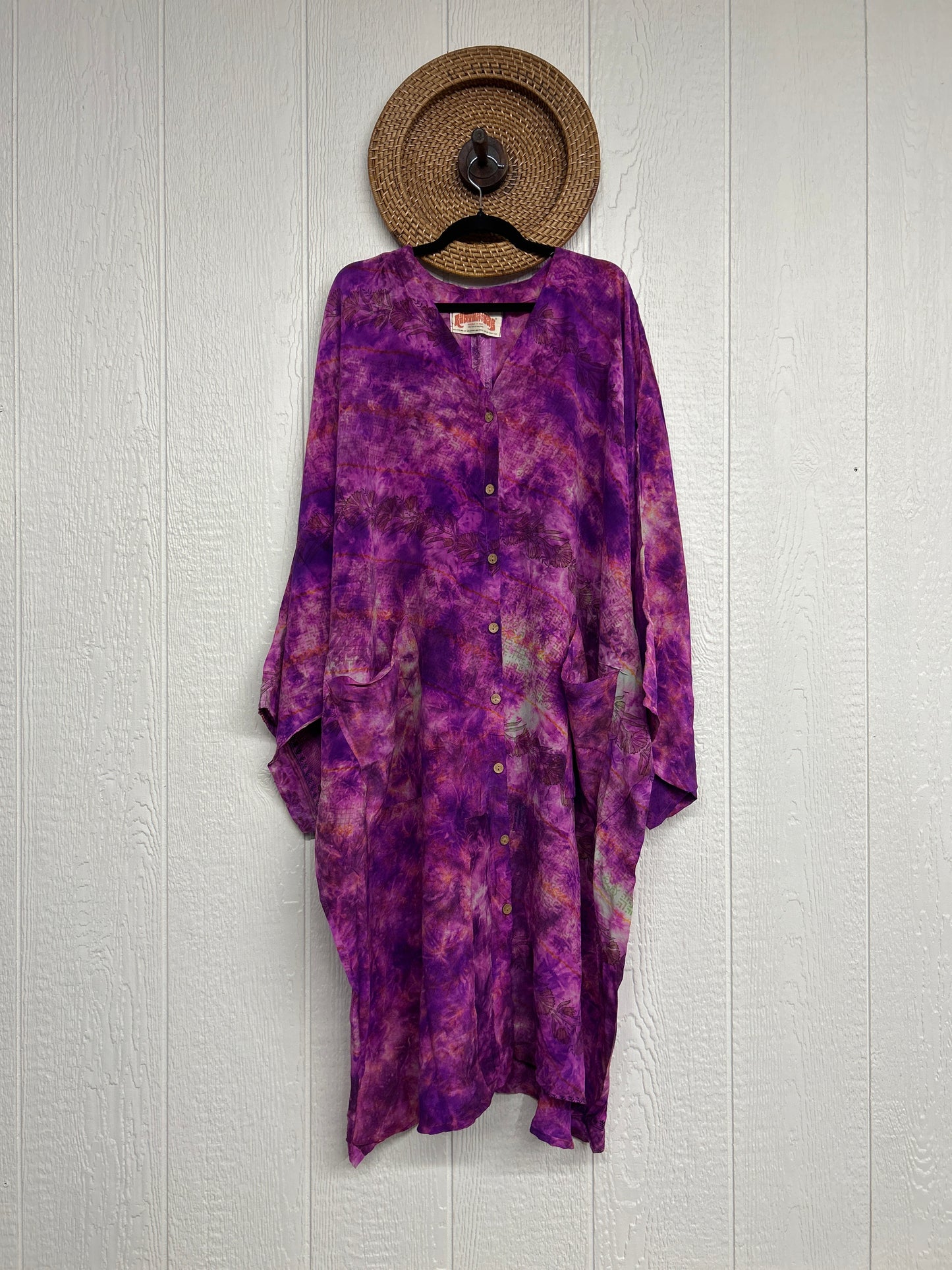 Crepe Sari Gaia Duster Dress 0426 139