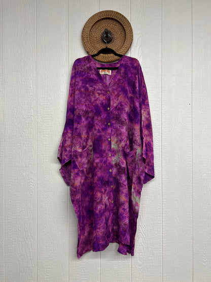 Crepe Sari Gaia Duster Dress 0426 139